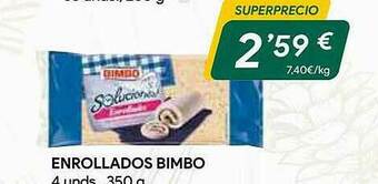 Masymas Enrollados Bimbo oferta