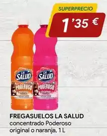 Minymas La salud - fregasuelos oferta