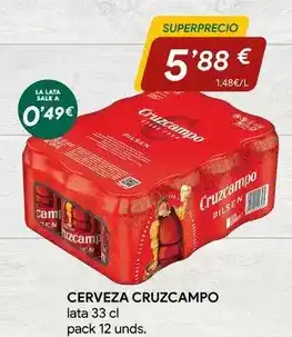 Minymas Cruzcampo - cerveza oferta