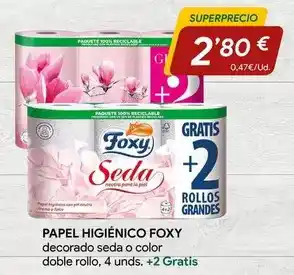 Minymas Foxy - papel higiénico oferta