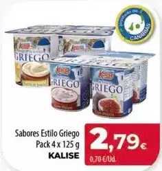 Spar Tenerife Kalise - sabores estilo griego oferta