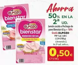 Spar Tenerife Elpozo - jamón cocido o pechuga de pavo bienstar oferta