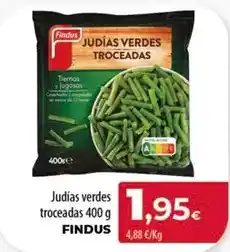 Spar Tenerife Findus - judias verdes troceadas oferta