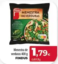 Spar Tenerife Findus - menestra de verduras oferta