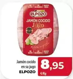 Spar Tenerife Elpozo - jamon cocido en su jugo oferta