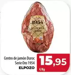 Spar Tenerife Elpozo - centro de jamon duroc serie oro 1954 oferta