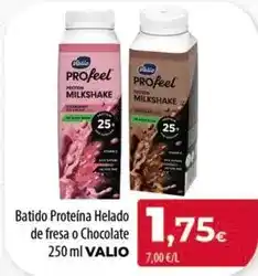 Spar Tenerife Valio - batido proteina helado de fresa o chocolate oferta