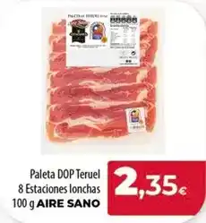 Spar Tenerife Aire sano - paleta dop teruel 8 estaciones lonchas oferta