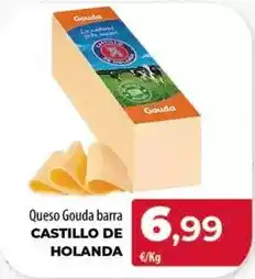 Spar Tenerife Castillo de holanda - queso gouda barra oferta
