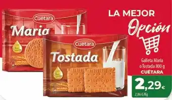 Spar Tenerife Cuétara - galleta maria o tostada oferta