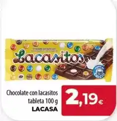 Spar Tenerife Lacasa - chocolate con lacasitos oferta