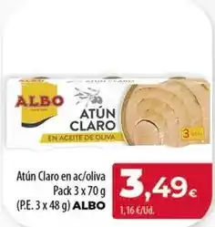 Spar Tenerife Albo - atun claro en ac/oliva oferta
