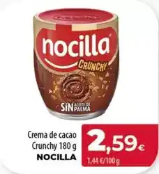 Spar Tenerife Nocilla - crema de cacao crunchy oferta