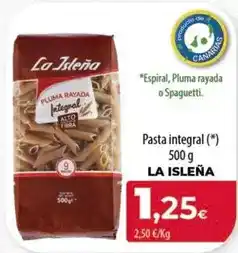 Spar Tenerife La isleña - pasta integral oferta
