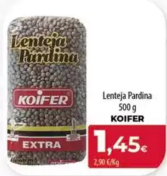 Spar Tenerife Koifer - lenteja pardina oferta