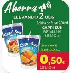 Spar Tenerife Capri - bebida de frutas oferta
