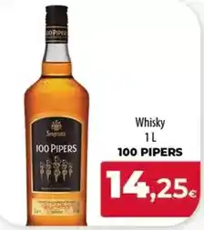 Spar Tenerife 100 pipers - whisky oferta
