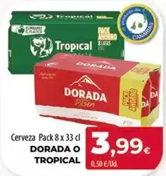 SPAR Lanzarote Tropical - cerveza oferta