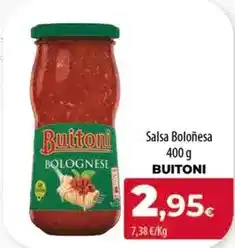 SPAR Lanzarote Buitoni - salsa bolonesa oferta