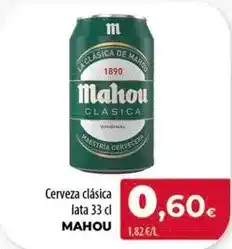 SPAR Lanzarote Mahou - cerveza clasica oferta