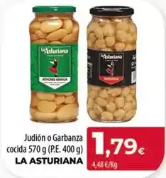 SPAR Lanzarote La asturiana - judion o garbanza cocida oferta