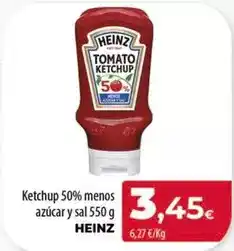 SPAR Lanzarote Heinz - ketchup 50% menos azucar y sal oferta