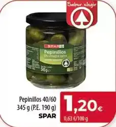 SPAR Lanzarote Spar - pepinillos oferta