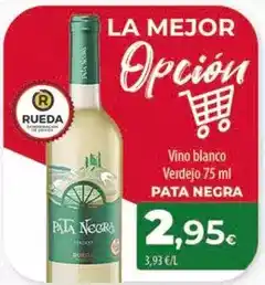 SPAR Lanzarote Pata negra - vino blanco verdejo oferta