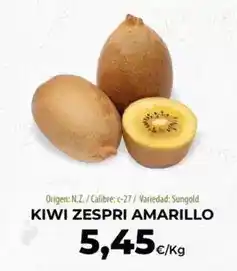 SPAR Lanzarote Origen - kiwi zespri amarillo oferta