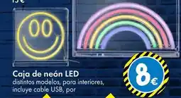 TEDi Caja de neon led oferta
