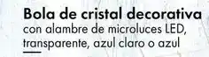 TEDi Bola de cristal decorativa oferta