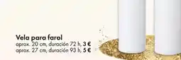TEDi Vela para farol oferta