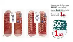 Condis Condis - llom o cap de lom curat oferta
