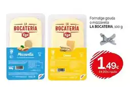 Condis Tgt - formatge gouda o mozzarella oferta