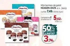 Condis Häagen-dazs - mini tarrines de gelat oferta