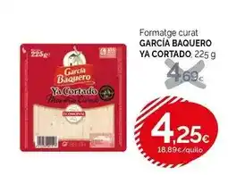 Condis García baquero - formatge curat ya cortado oferta