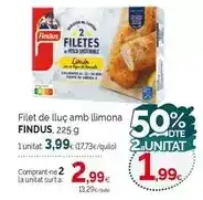 Condis Findus - filet de lluc amb llimona oferta