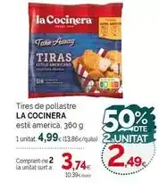 Condis La cocinera - tires de pollastre oferta