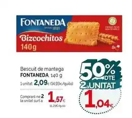 Condis Fontaneda - biscuit de mantega oferta