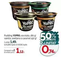 Condis Yopro - pudding oferta