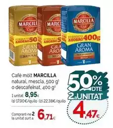 Condis Marcilla - cafe molt natural oferta
