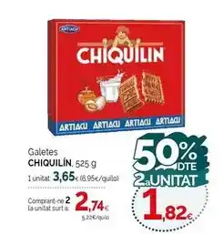 Condis Chiquilín - galetes oferta