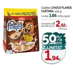 Condis Cuétara - galetes choco flakes oferta