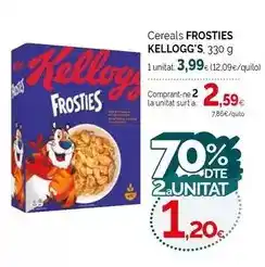 Condis Kellogg's - cereals frosties oferta