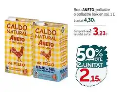 Condis Aneto - brou pollastre o pollastre baix en sal oferta