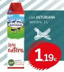 Condis La asturiana - llet sencera oferta