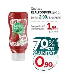 Condis Realfooding - quetxup oferta