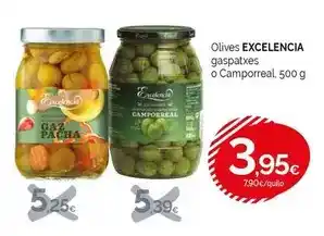 Condis Excelencia - olives gapatxes o camporreal oferta