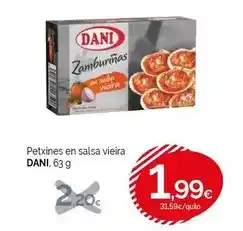 Condis Dani - petxines en salsa vieira oferta