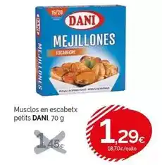 Condis Dani - musclos en escabetx petits oferta